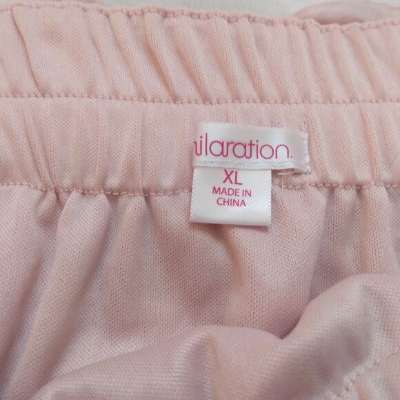 XHILARATION Ruffled Pink Skirt Barbie Core Coquette Womens Size XL - Picture 4 of 8